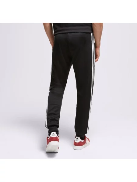 Prugaste trčanje hlače Adidas Originals bijela
