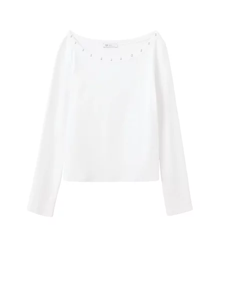 MANGO TEEN Tricou NIEVE' alb