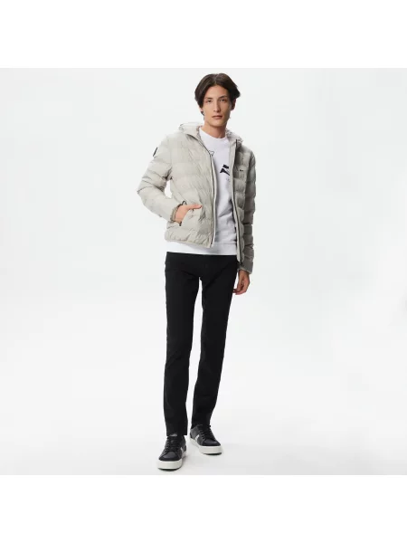 Lacoste Kurtka Lacoste szara