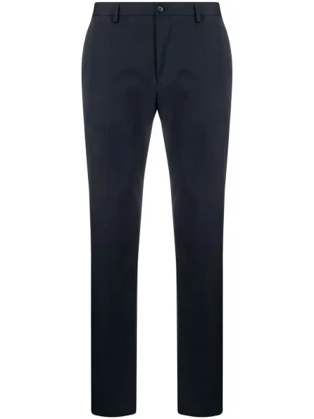 Pantaloni Dolce & Gabbana stretch albastru