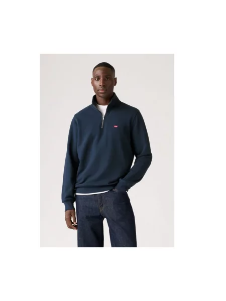 Levi's bluza gładka granatowy