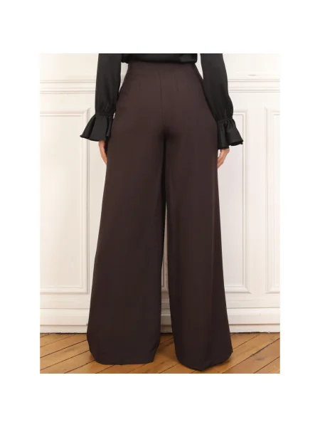 Pantaloni La Modeuse maro