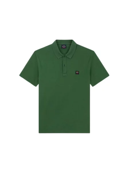 Koszulka polo Paul & Shark klasyczna zielona
