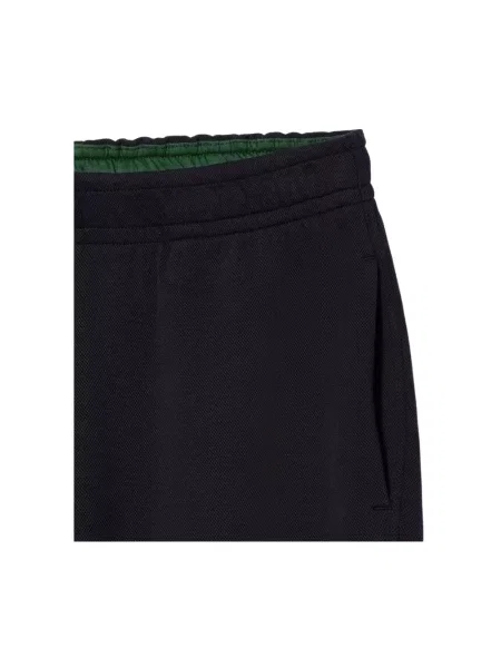 Spodnie dresowe Lacoste casual niebieskie