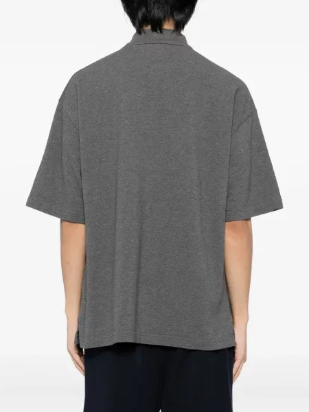 Polo Maison Kitsune gri