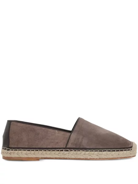 Espadryle Brunello Cucinelli zamszowe szare