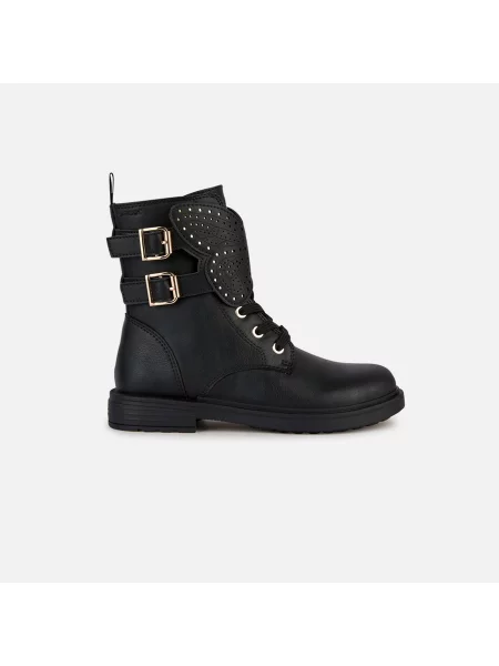 Buty do kostki Geox o krotszym kroju czarne