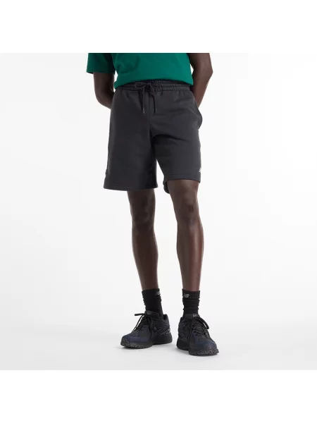 Kraťasy New Balance Fleece Short 9" black černé