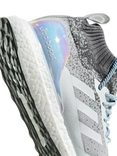 Leggings Adidas cu șireturi din dantelă cu talie înaltă albastru