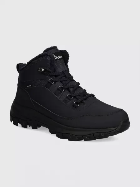 Обувки Jack Wolfskin Everquest Texapore Mid с изолация черно