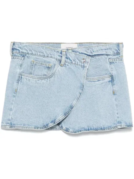 Fustă din denim Coperni albastru