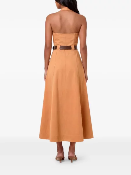 Rochie maxi Nicholas portocaliu