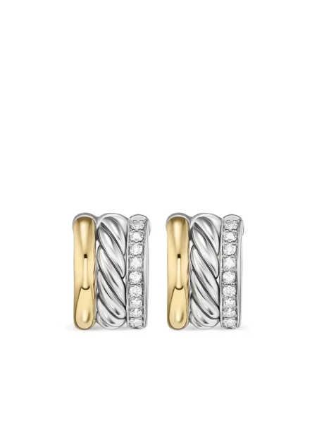 Cercei David Yurman galben