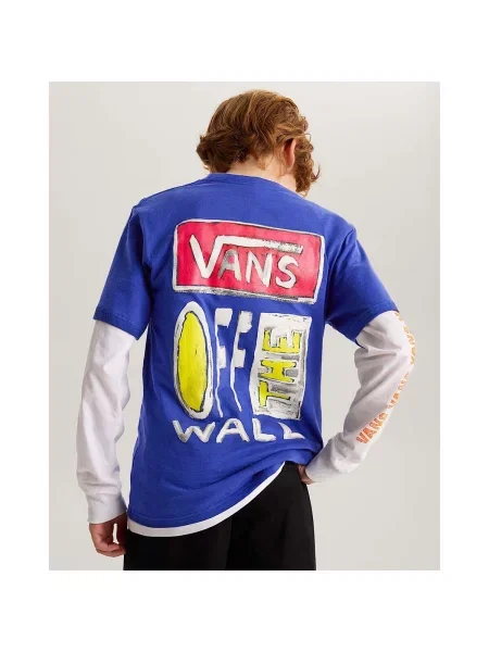 Tricou copii Vans albastru