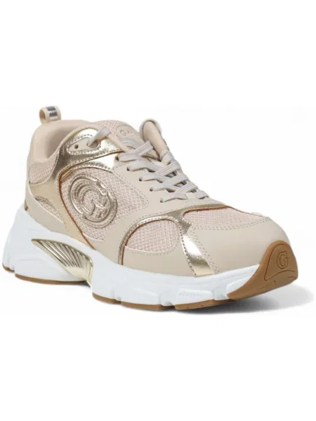 Guess Sneakersy Béžová zlatá