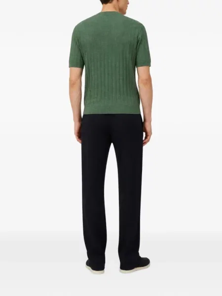 Tricou Retori tricotate verde