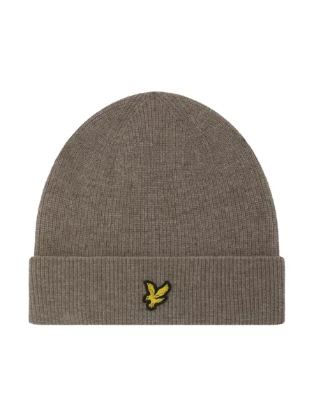 Czapka Lyle & Scott wełniana beżowa