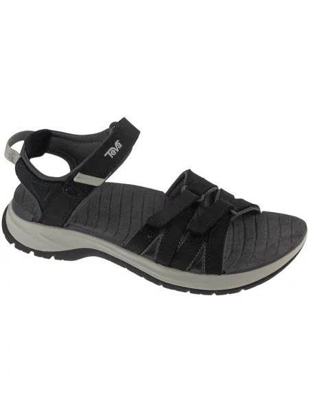 Sneakerși Teva din piele negru