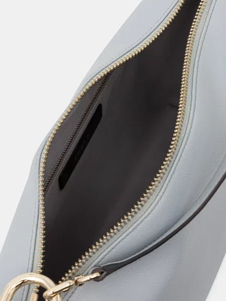 Кожаная сумка хобо Furla