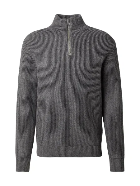 JACK & JONES Pulover RDDWalt' gri