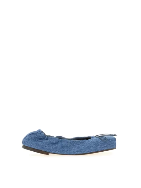 Balerinki Jacquemus niebieskie