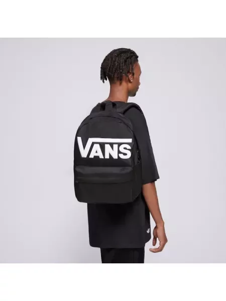 VANS Kuprinė OLD SKOOL / balta juoda
