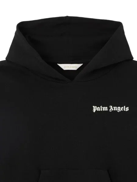 Bluza z kapturem dziecięca Palm Angels czarna