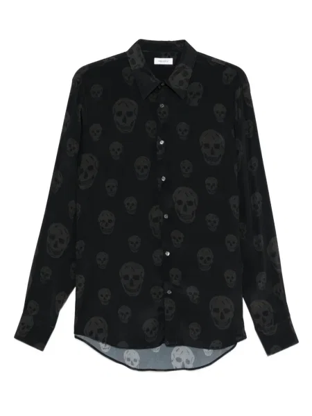 Košile Alexander Mcqueen s potiskem černá