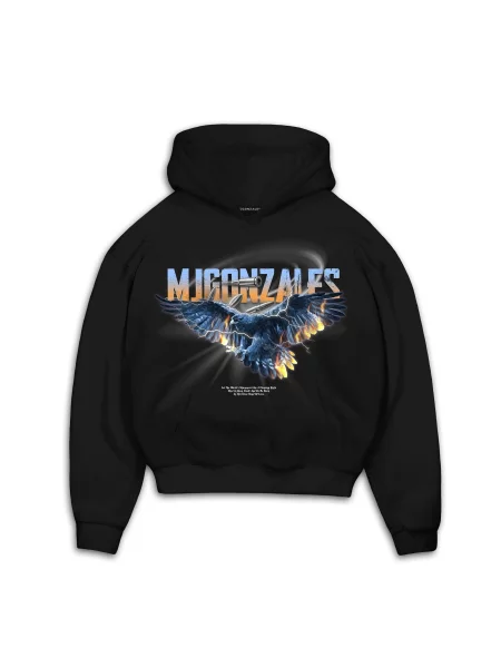 MJ Gonzales Mikina EAGLE modrá / žlutá / oranžová černá