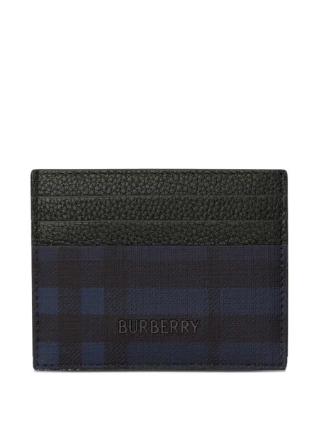Portofel Burberry în carouri negru