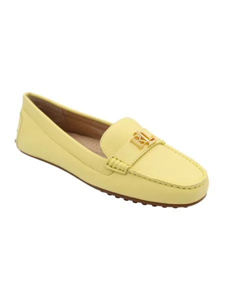 Lauren Ralph Lauren mokasyny skórzane Barnsbury żółte