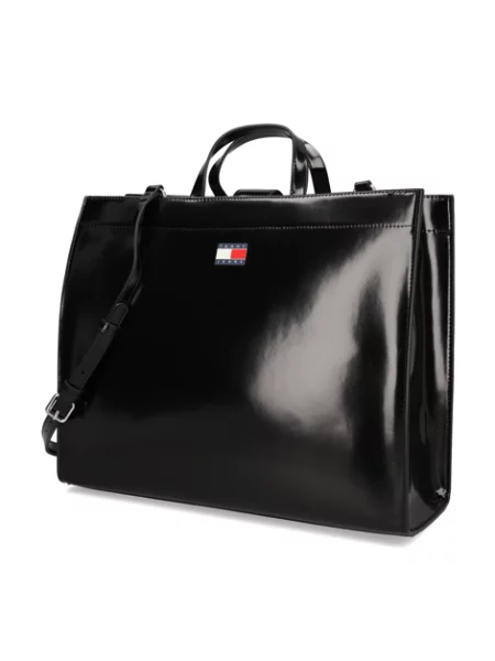 Tommy Jeans kabelka Shopper černá