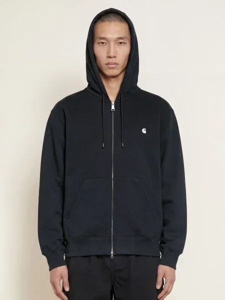 Carhartt Wip Mikina Mack tmavě modrá