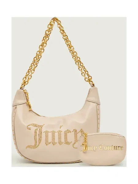 Geanta hobo Juicy Couture bej