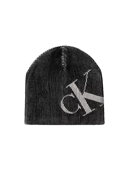 Calvin Klein Căciulă / alb negru