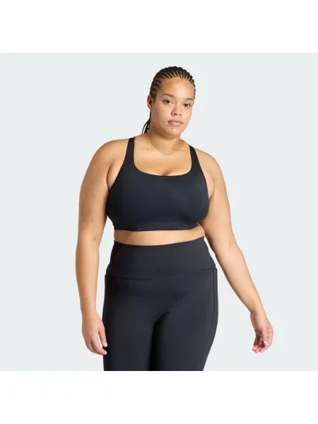 Podprsenka Optime Workout Medium Support Plus Size černá