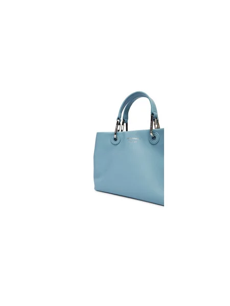 Ročna torba Emporio Armani Mornarsko modra