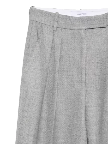 Pantaloni Alex Perry plisate gri