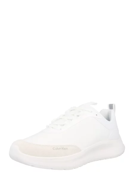 Sneakerși Calvin Klein alb
