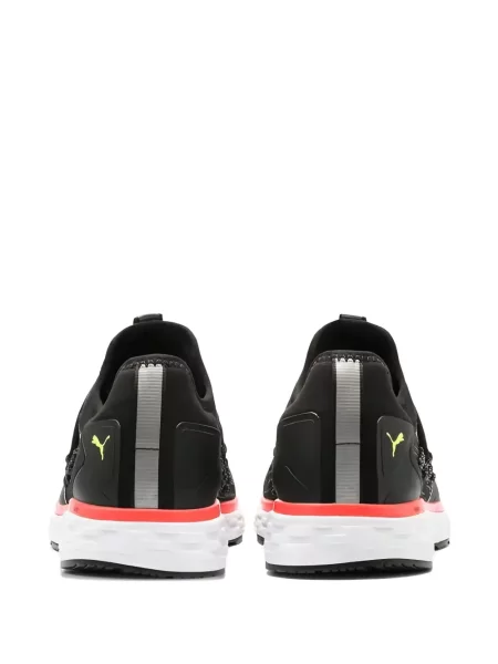 Sneakerși Puma tricotate negru