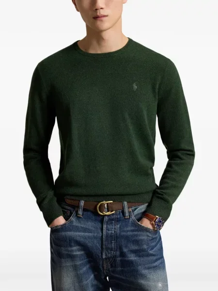 Gulerat șosete Polo Ralph Lauren de lână cu dungi negru