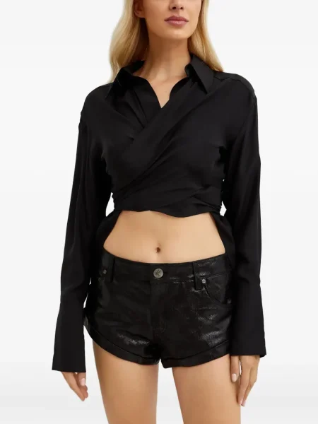 Koszula Gauge81 kopertowa czarna