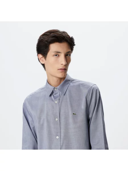 Рубашка Lacoste синяя