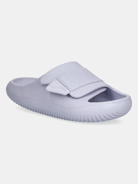 Natikači Crocs Mellow Luxe Recovery Slide vijolična