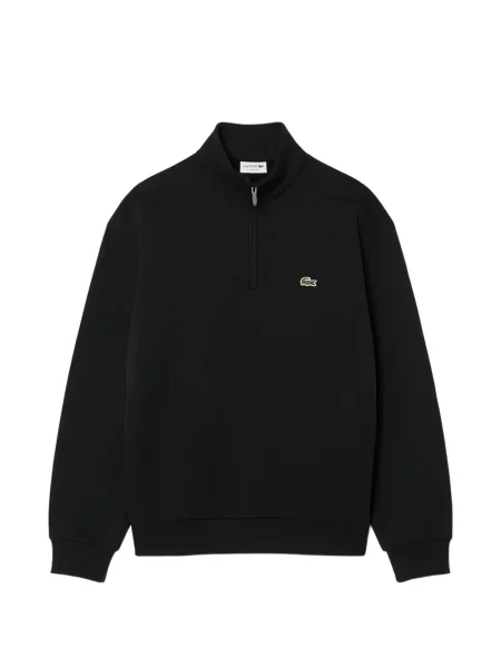 Pulover Lacoste cu autograf negru