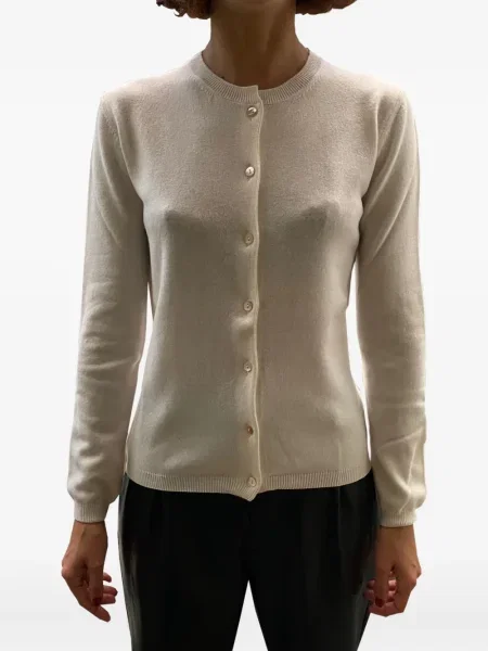 Cardigan La Rose din cașmir roz