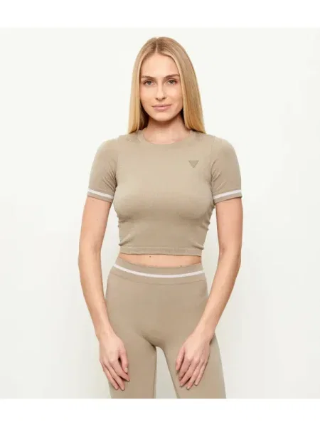 GUESS ACTIVE Tricou | Cropped Fit bej