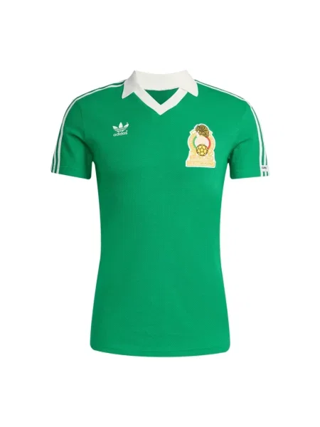 Koszulka Adidas z dżerseju zielona