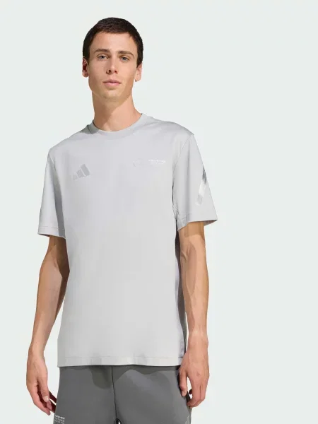 Футболка спортивна adidas сірий