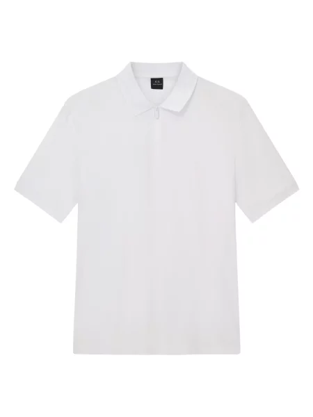 Koszulka polo Armani Exchange biała